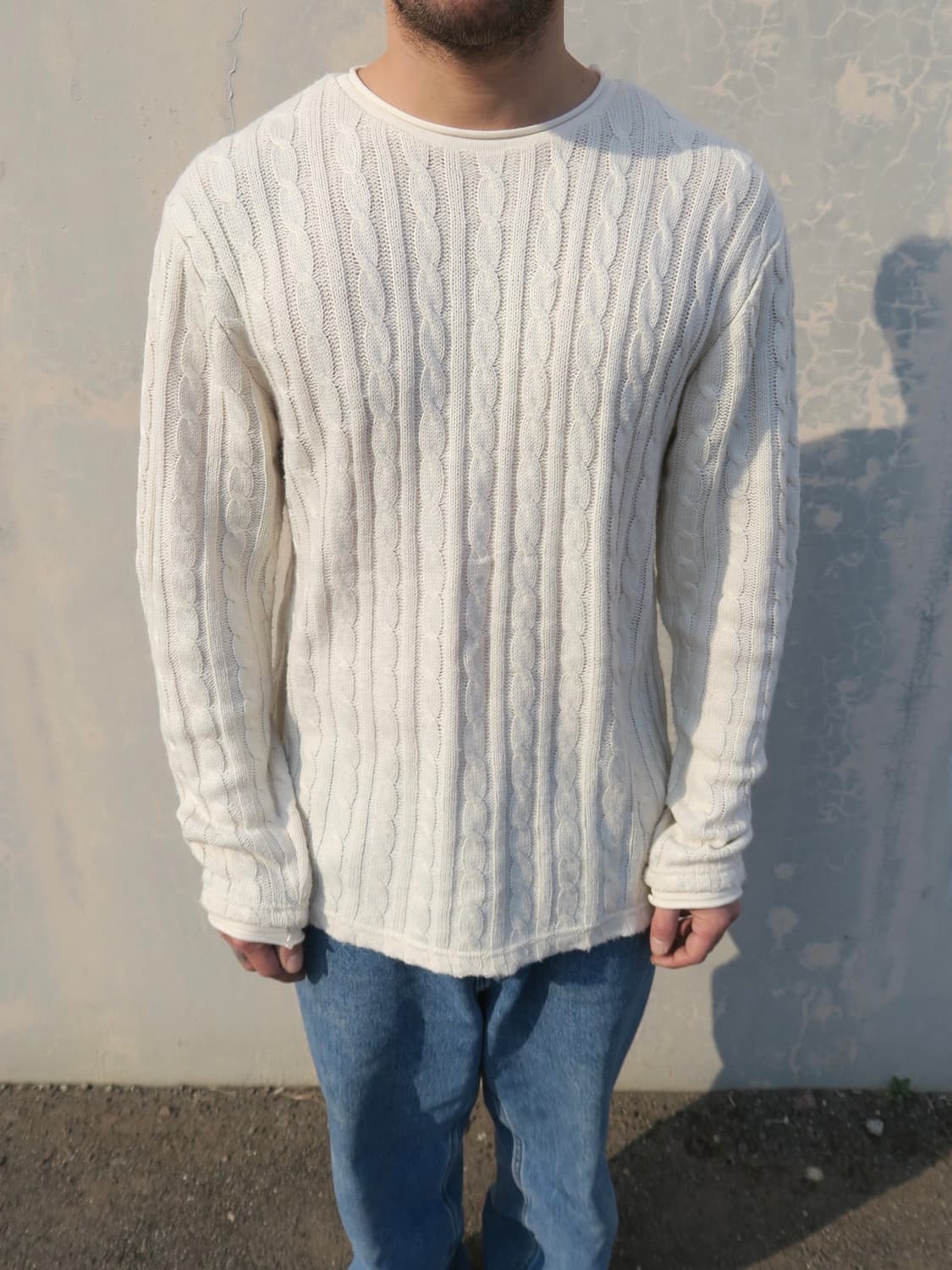 빔즈 Beams 과배기 골지 니트 상품이미지3