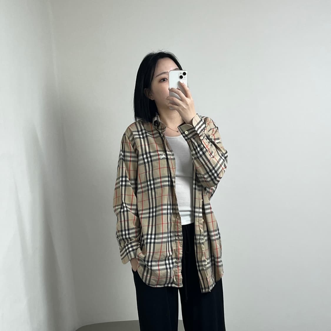 버버리 셔츠 (남녀공용 상품이미지2