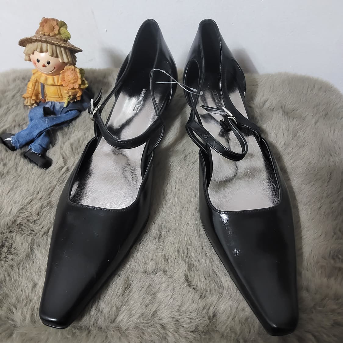 새상품 orr 오르 드레곤블루스 펌프스 플랫 슬링백 38 250 상품이미지1