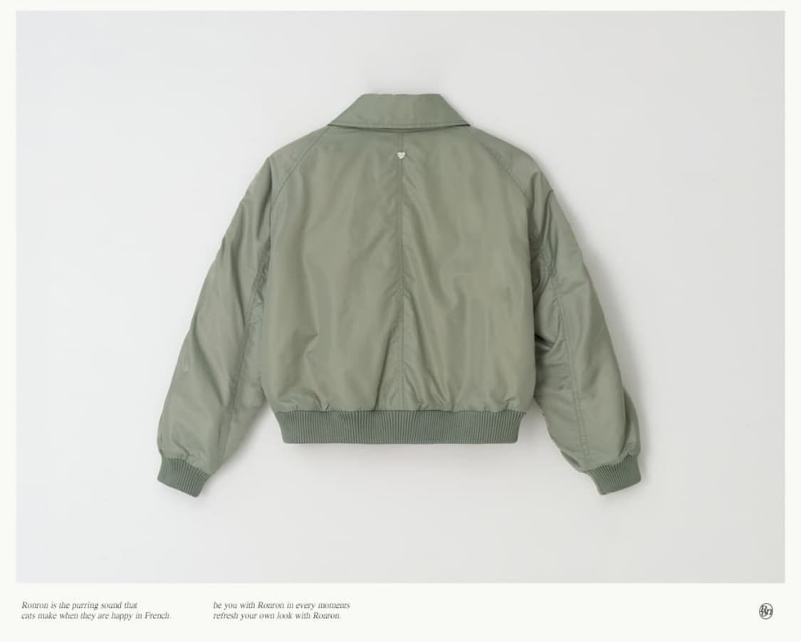 론론  BOMBER MA-1 JUMPER KHAK 상품이미지5