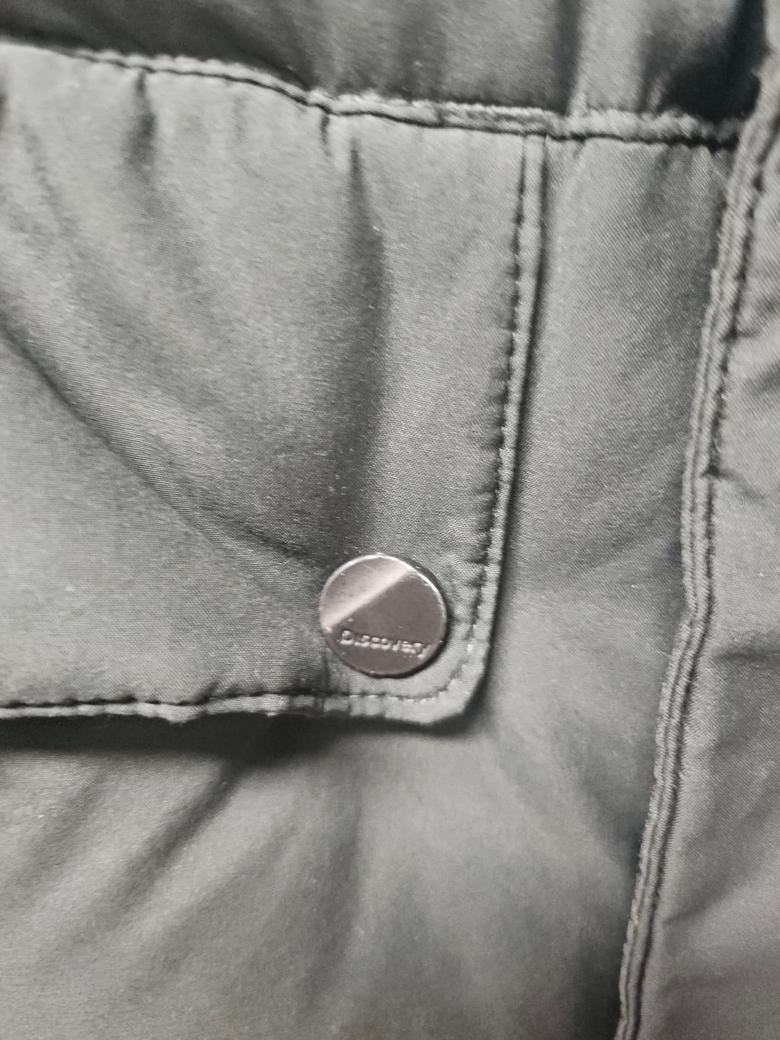 디스커버리 청녹색 패딩 점퍼 후드 퍼 95 상품이미지3