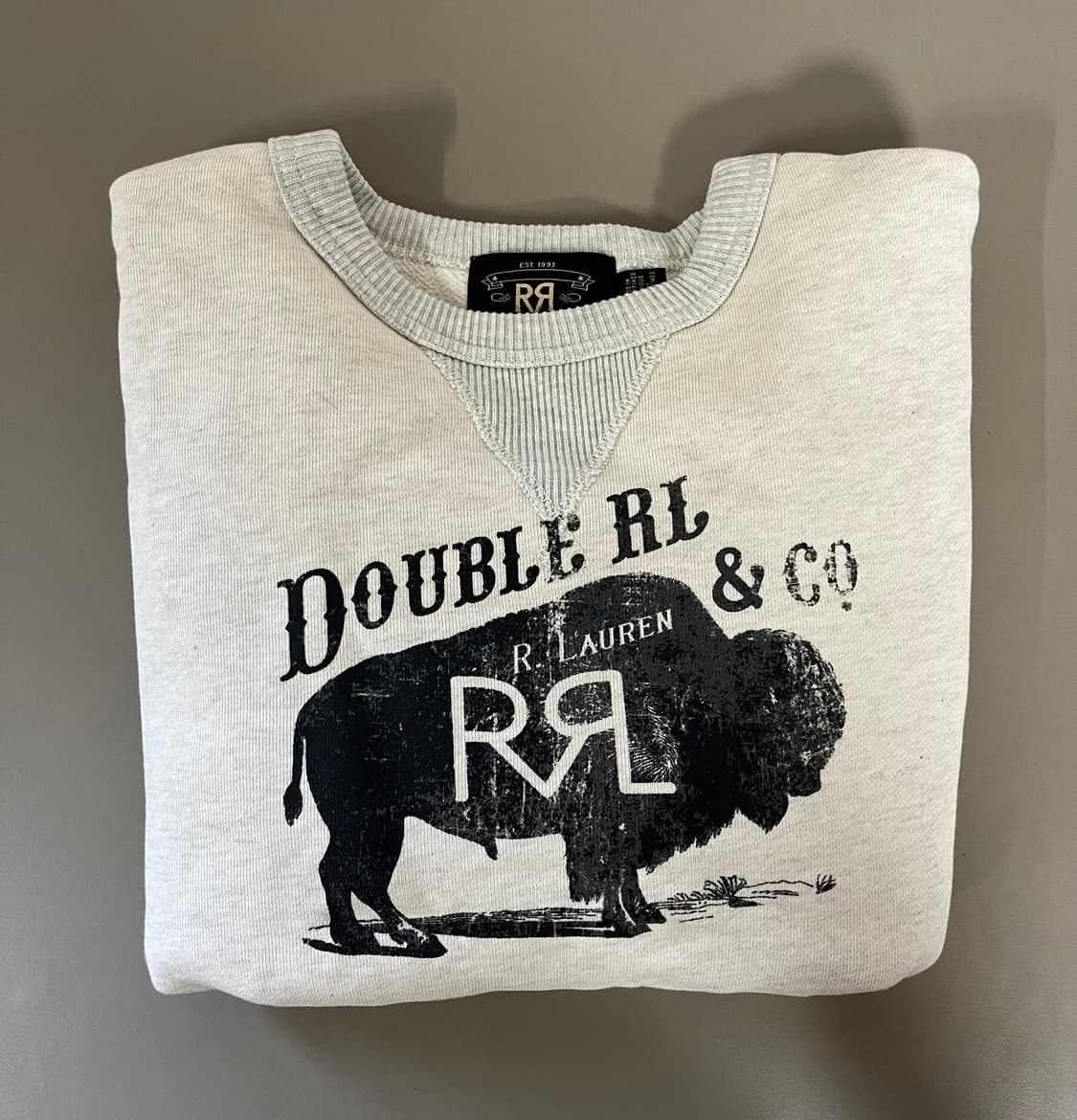 RRL 버팔로 스웻 셔츠 상품이미지1