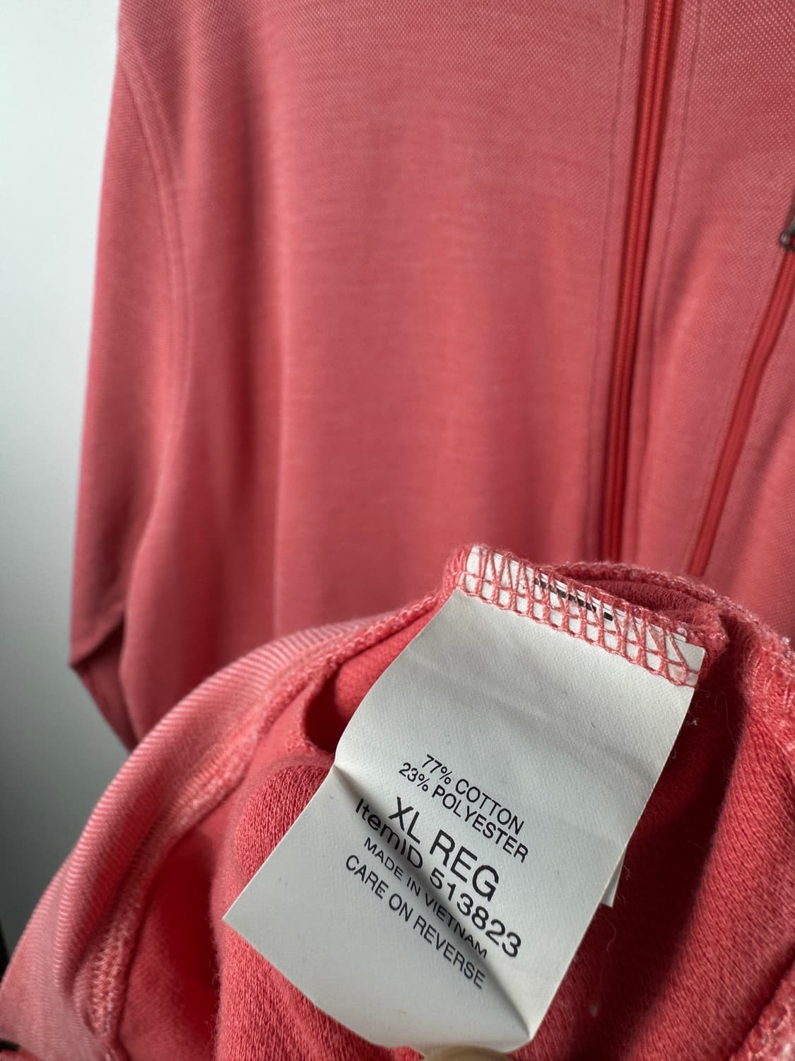 LLBEAN 코랄 코튼 집업1718 상품이미지5