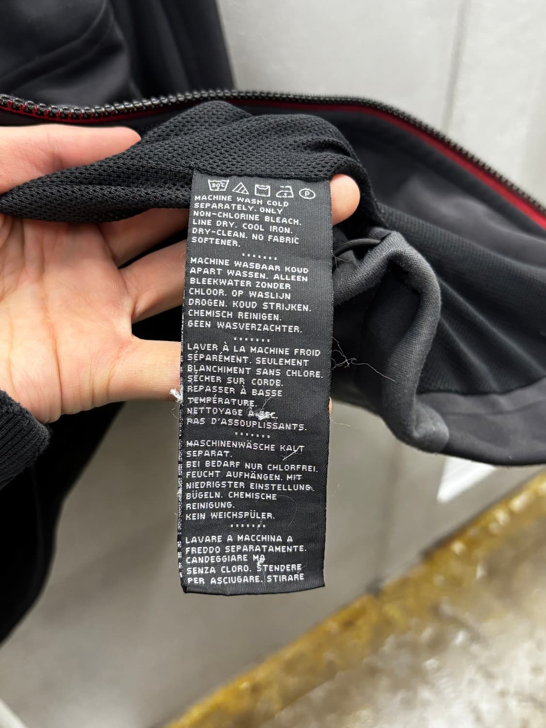 할리데이비슨 소프트쉘 자켓 블랙/레드 XL 상품이미지5