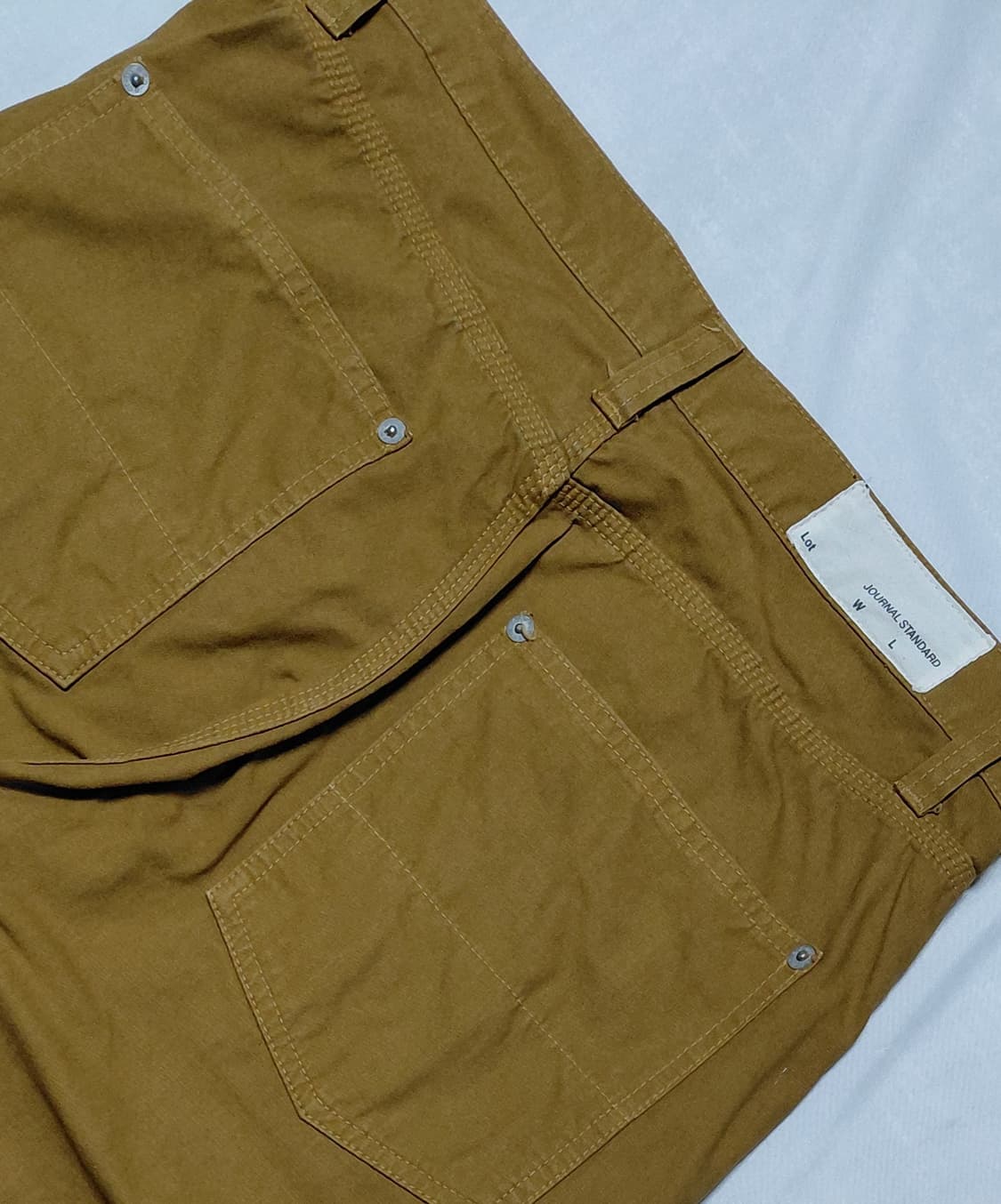 [M] Journal Standard 더블니 덕 캔버스 (8~9부 기장) 상품이미지7