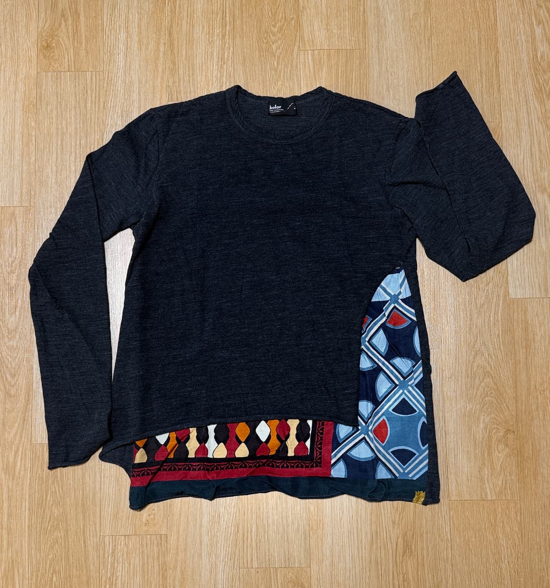 Kolor layered fabric pullover 상품이미지1