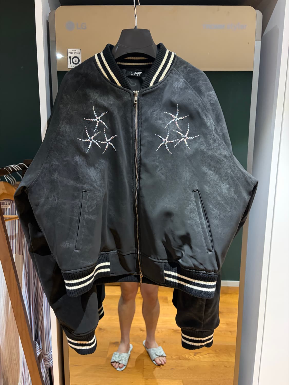 DNSR 디엔에스알 fire work 수베니어 자켓 XL 상품이미지1