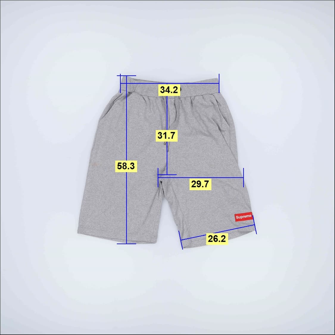 XXL 빈티지 패치 반바지 0213H1 상품이미지4