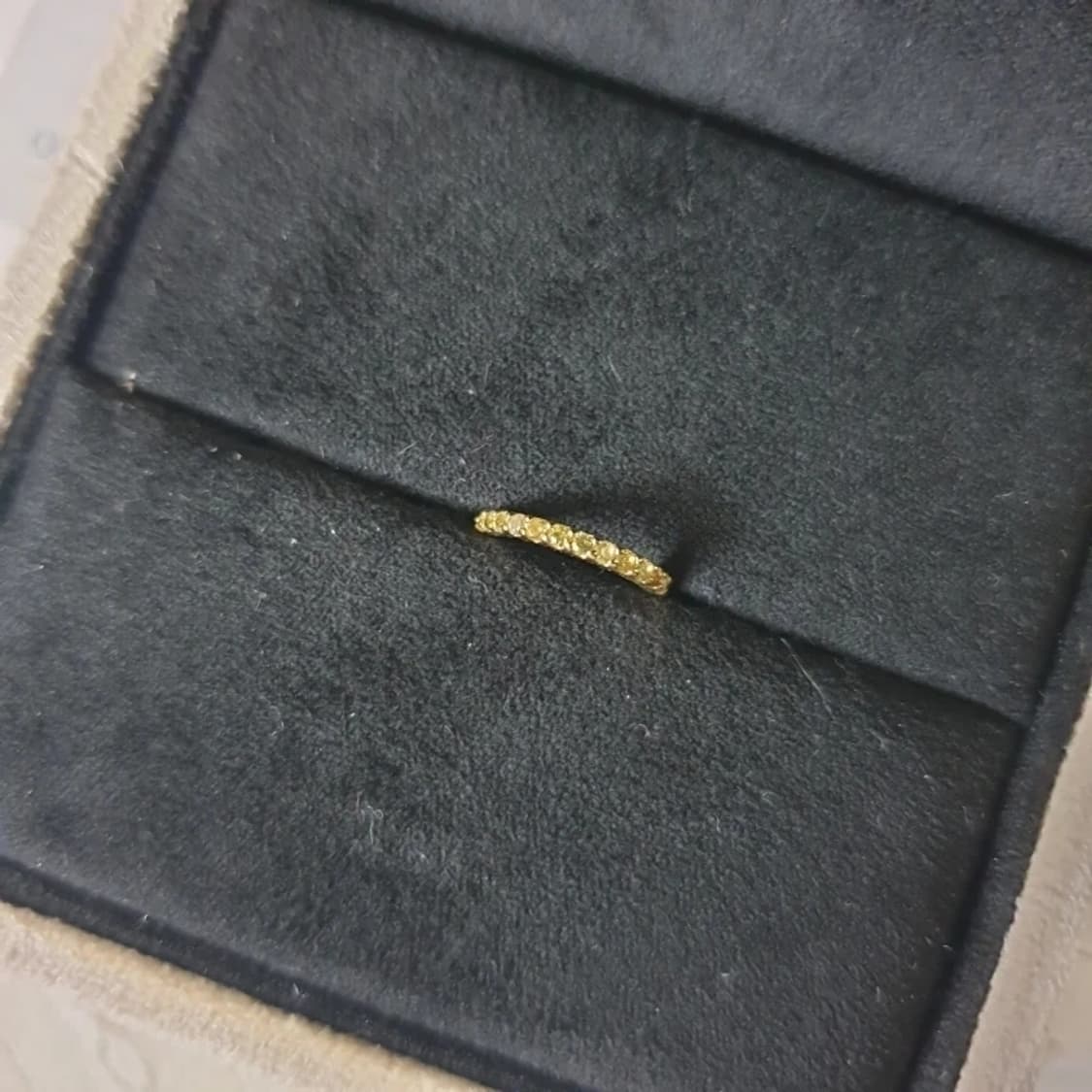 디디에두보 14K골드 옐로우사파이어 이어커프 한쪽 귀걸이 상품이미지5