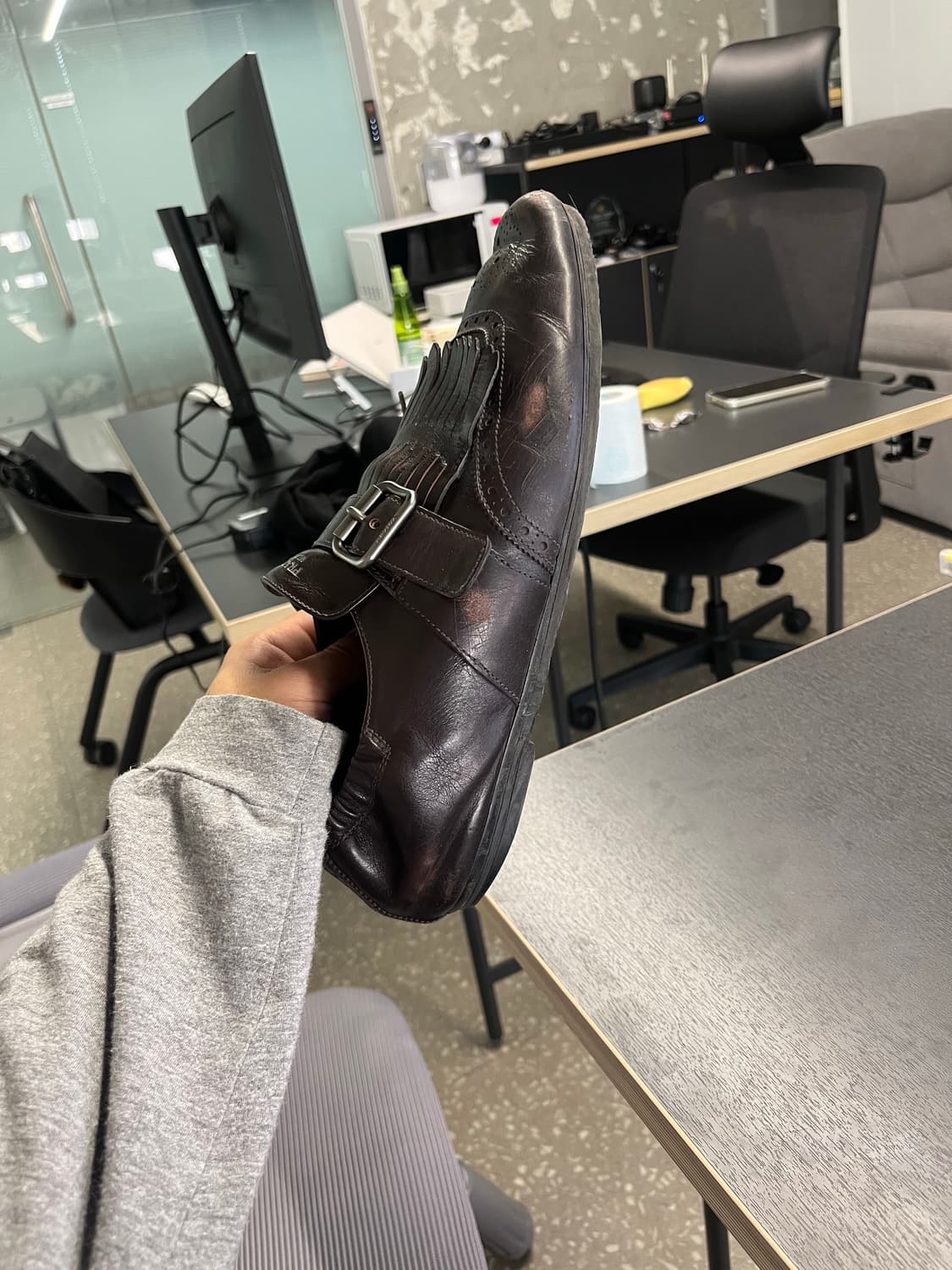 프라다 셔플 프린지 몽크 스트랩 270 상품이미지5