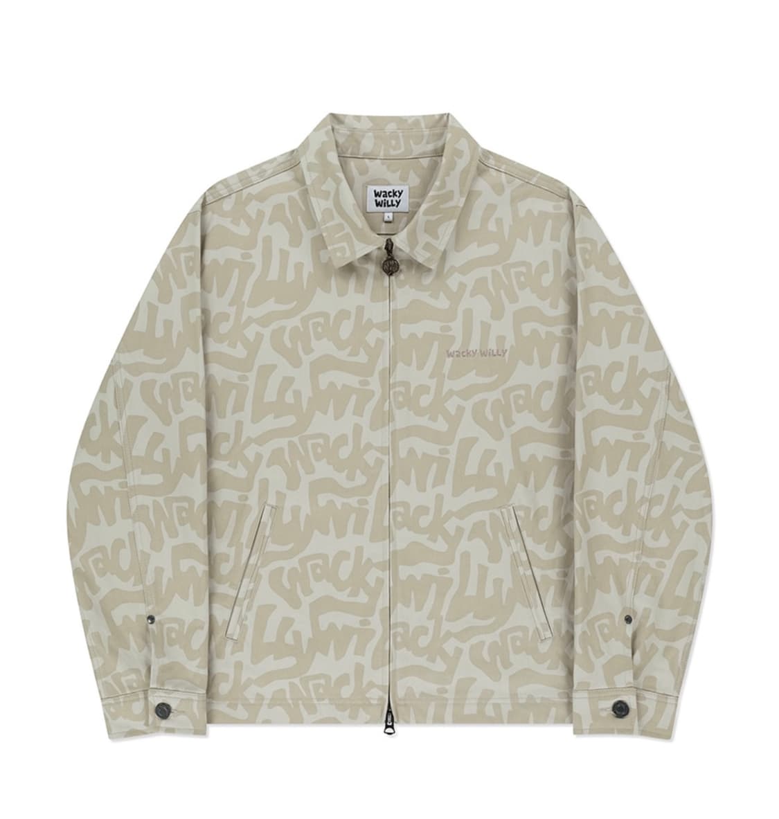 와키윌리 카모플라주 코튼 점퍼 L(100) 상품이미지2