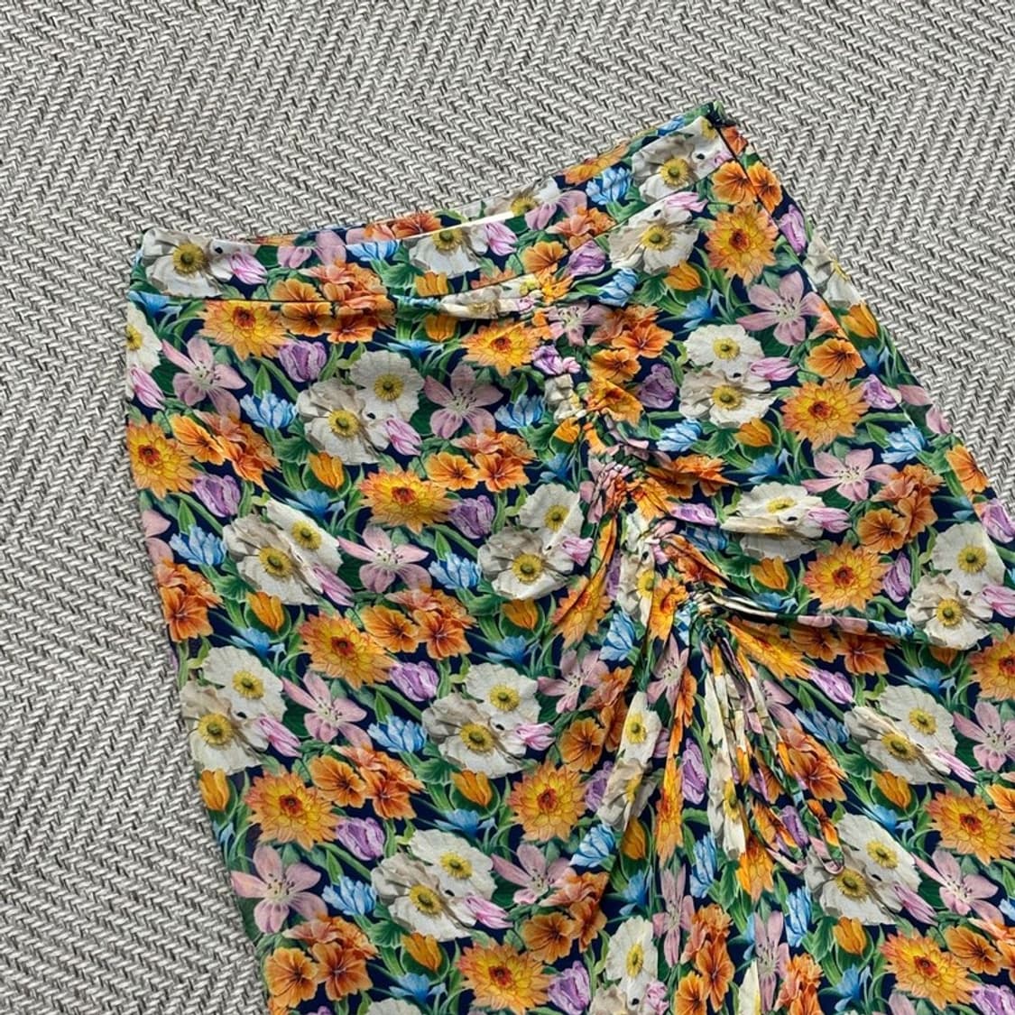 아떼바네사 브루노 플라워 패턴 스커트v0372 상품이미지3