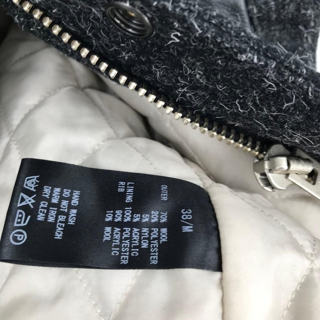 트로피클로딩 캔버스 소가죽 스타디움 자켓 바시티 상품이미지8