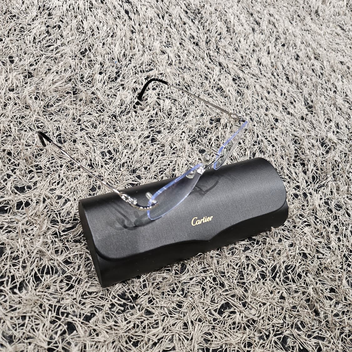 까르띠에 C 데코 림리스 무태 안경 상품이미지3