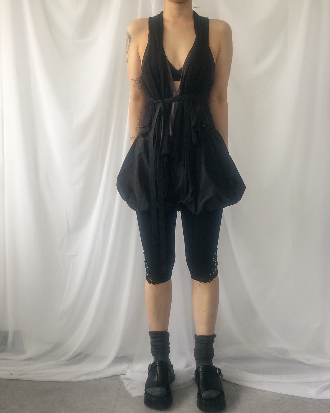Drape vest 상품이미지1