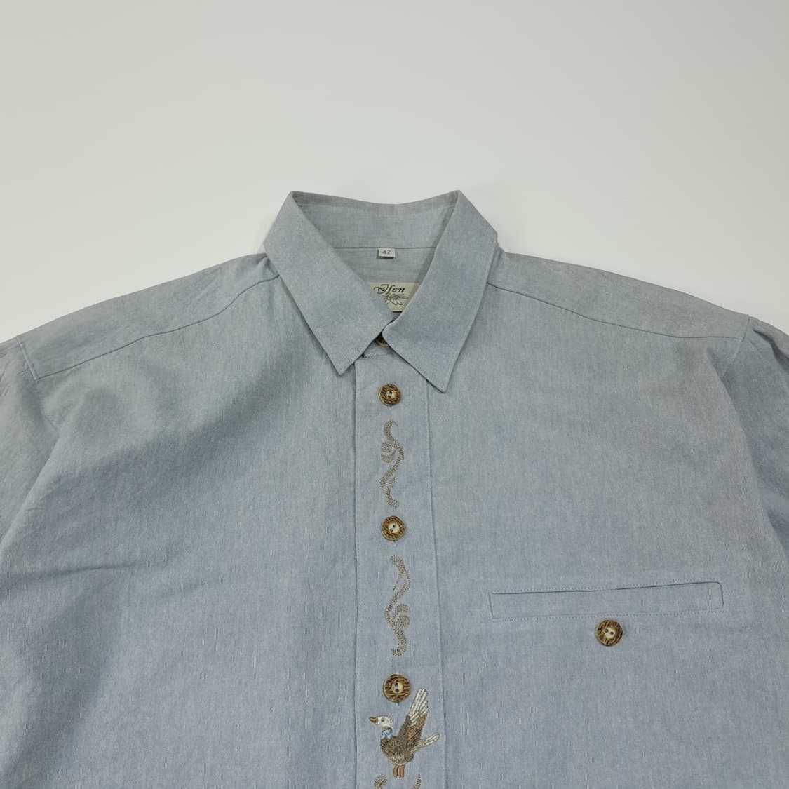 CL666 L Jfen 80s 트라흐텐 바바리안 알펜 셔츠 남방 상품이미지2