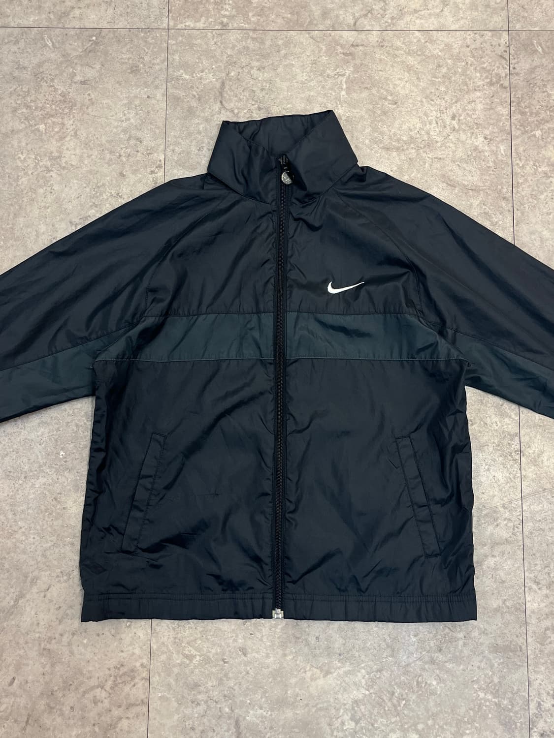 나이키 배색 바람막이 블랙 M #csz3402 상품이미지4