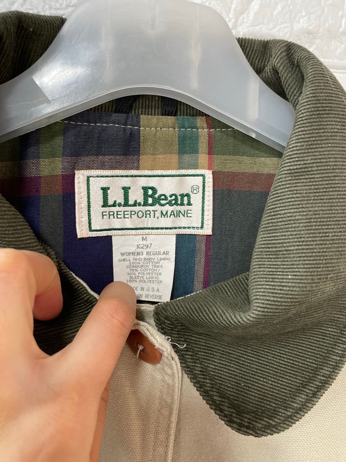 엘엘빈 헌팅자켓 m 상품이미지3