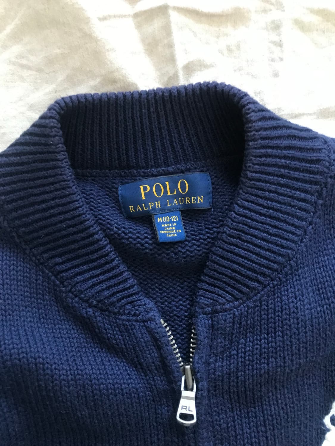 폴로 랄프로렌 빅포니 네이비 니트 집업 상품이미지7