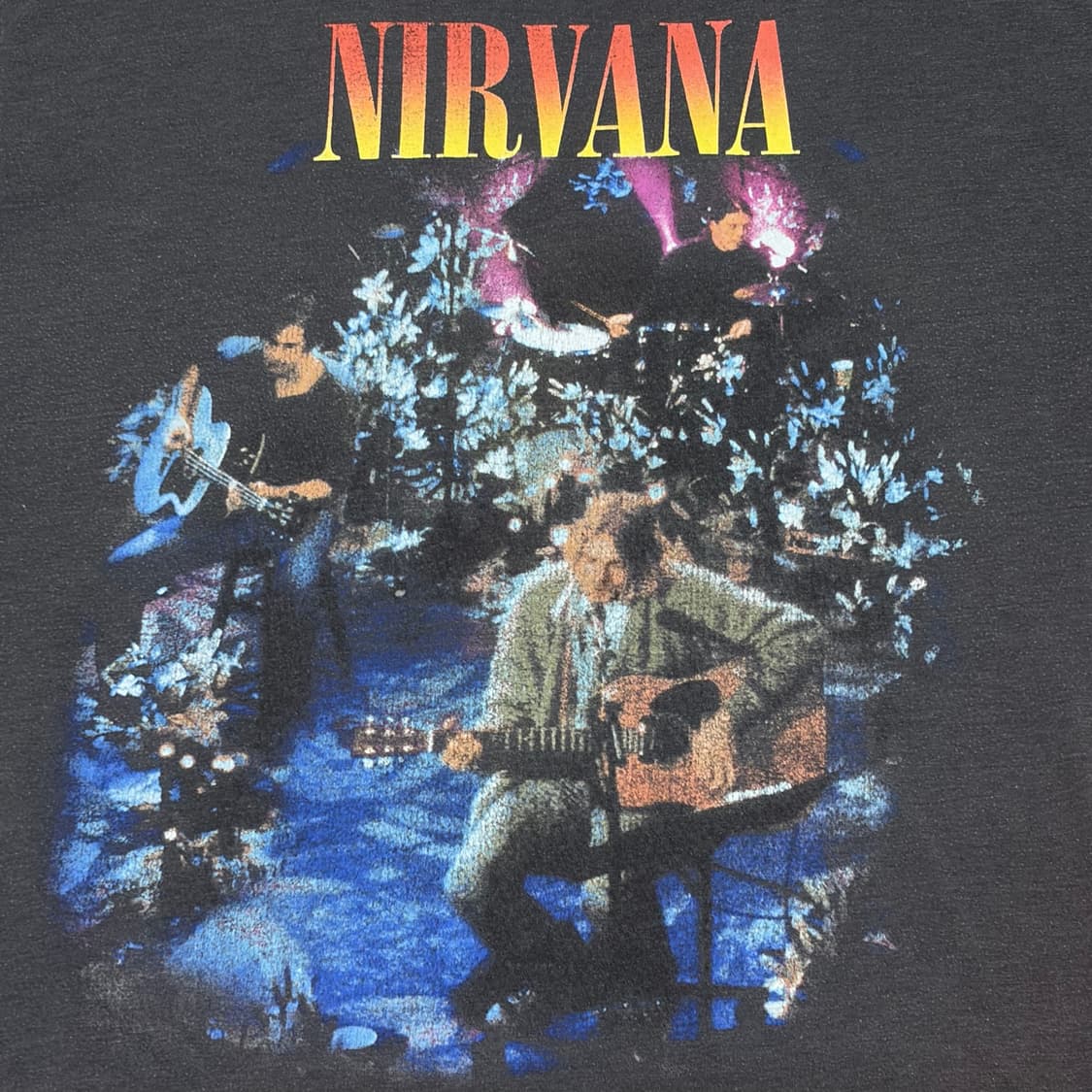 미국빈티지 너바나 공식굿즈 1993s 뉴욕공연 기념 재발매 반팔티 상품이미지4