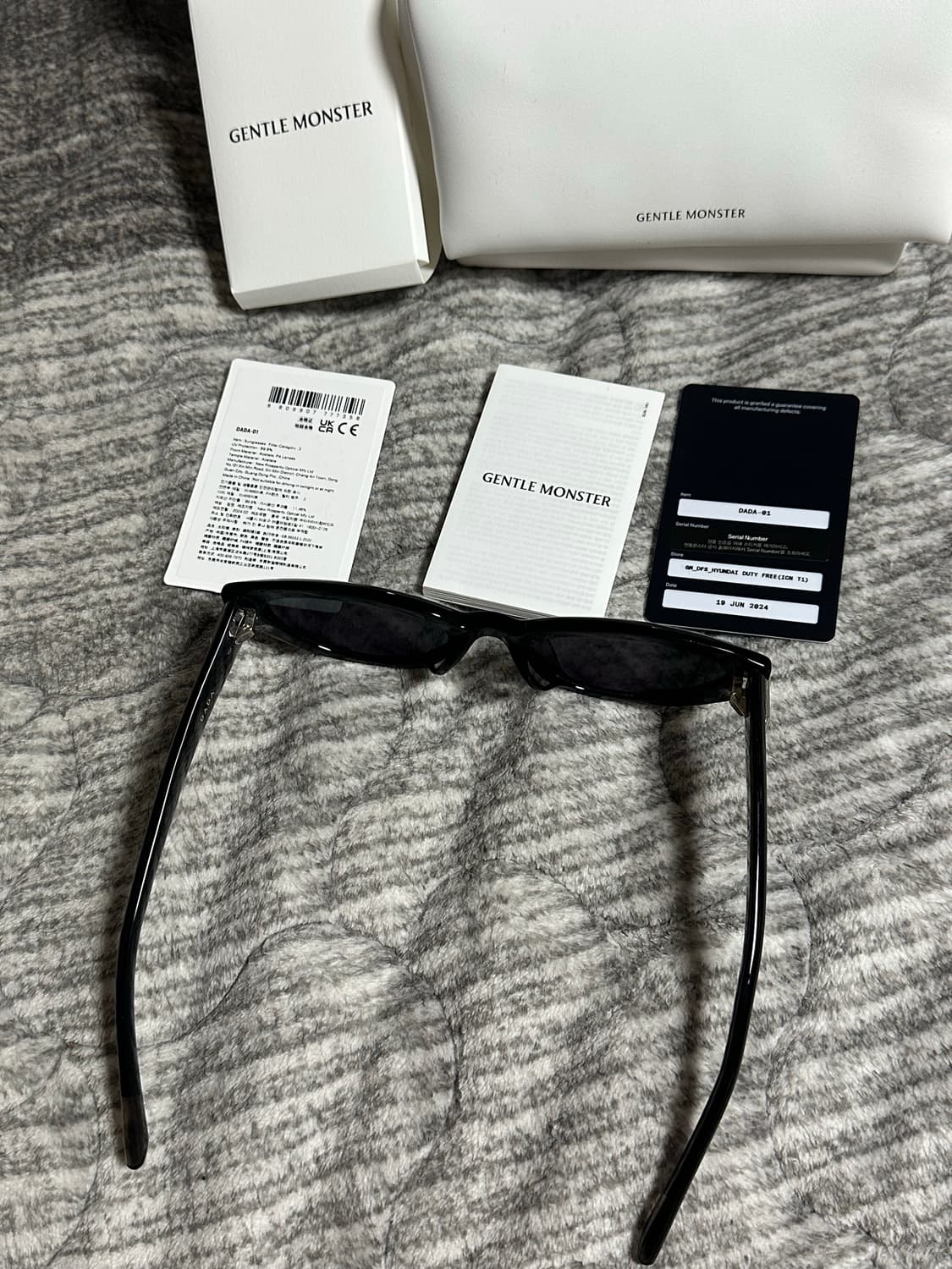 젠틀몬스터 다다 (2회착용 컨디션 최상) 상품이미지3