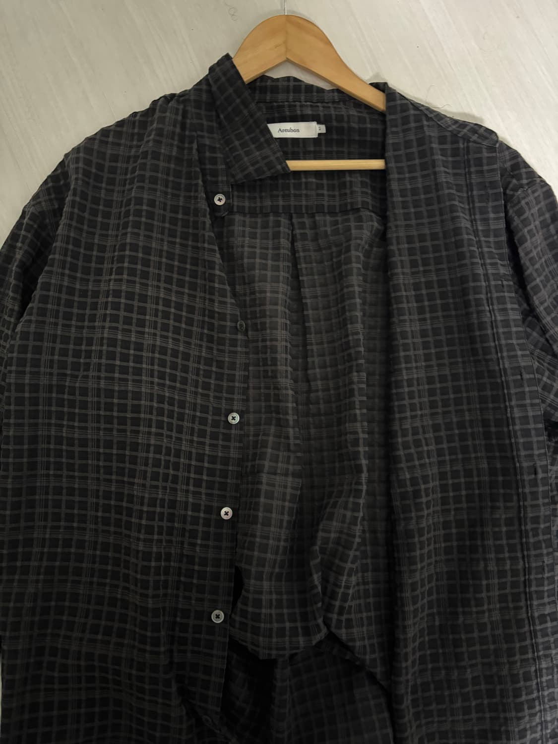 아르반 셔츠 2사이즈 상품이미지2