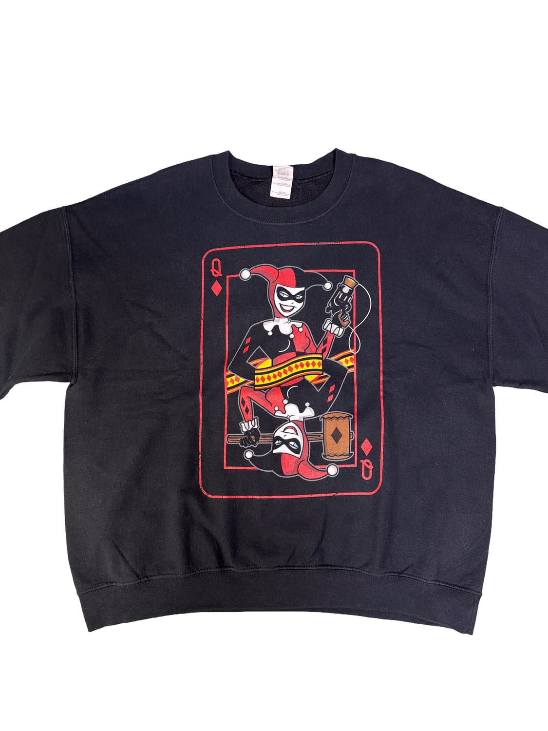 빈티지 할리퀸 harley quinn 스웻셔츠 맨투맨 XLt 상품이미지2