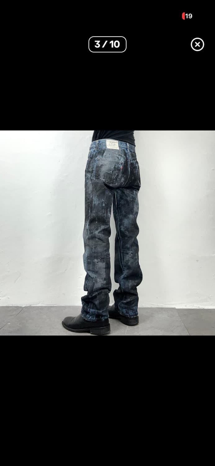 Levi's 80s 501 Archipram Custom Silkscre 상품이미지3