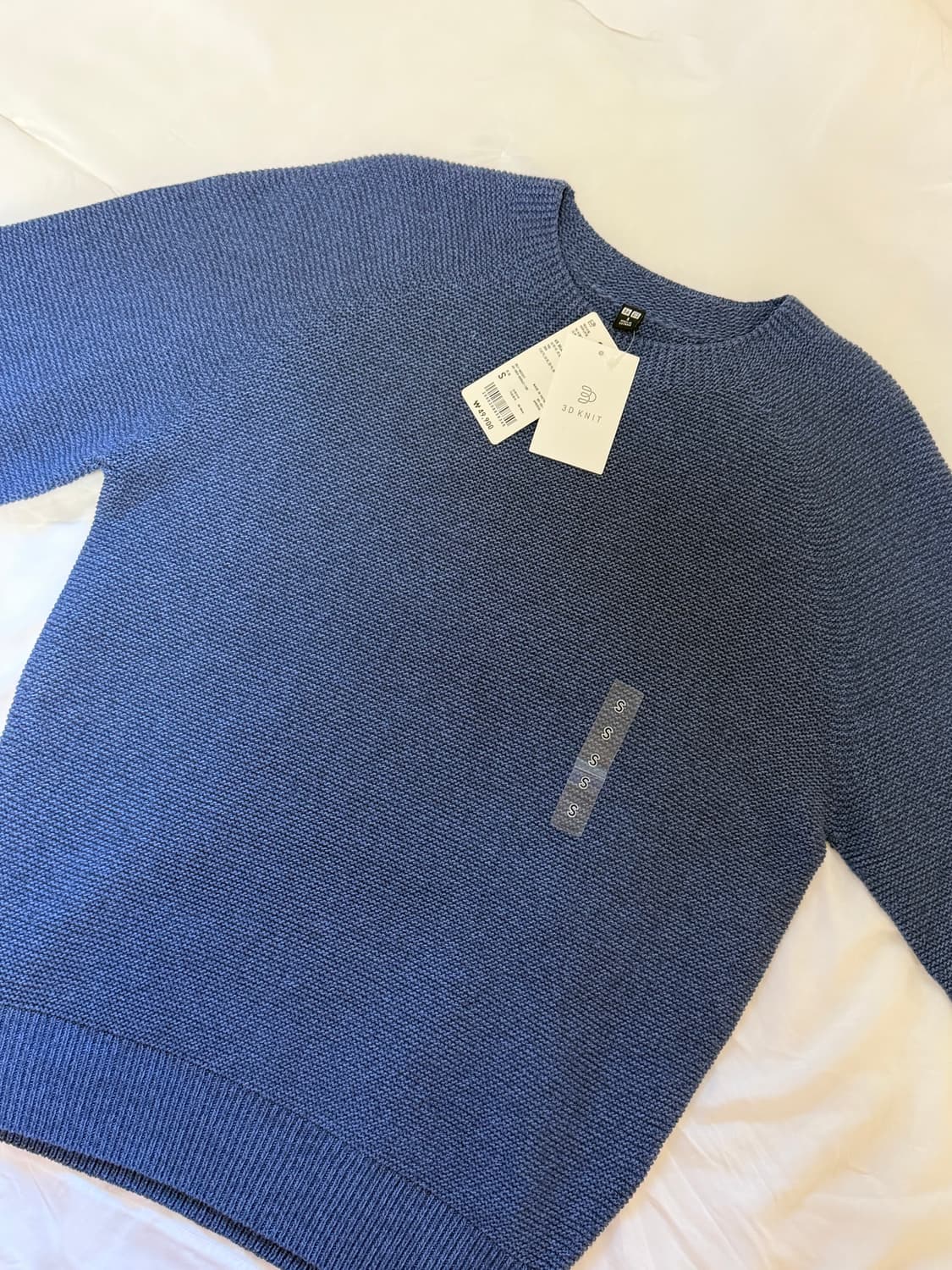 [새 상품] 유니클로 워셔블 3D니트 s(남녀공용) 상품이미지1