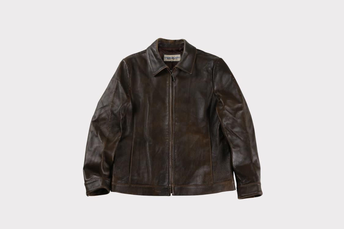 [여성 L] 빈티지 양가죽 자켓 상품이미지1