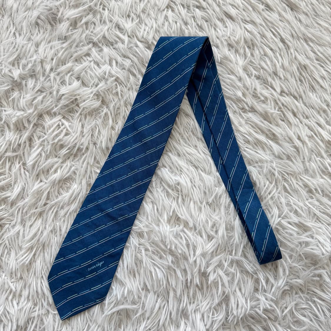 COURREGES 일본빈티지 y2k 꾸레쥬 넥타이 모리 걸 꾸레쥬넥타이 상품이미지2