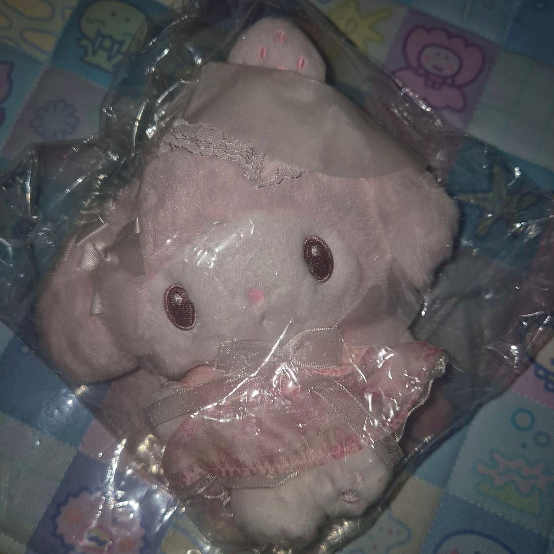 마이멜로디 산리오 마멜 희귀 마이멜로디 메종드플뢰르 머랭파티 시로이치고 상품이미지1