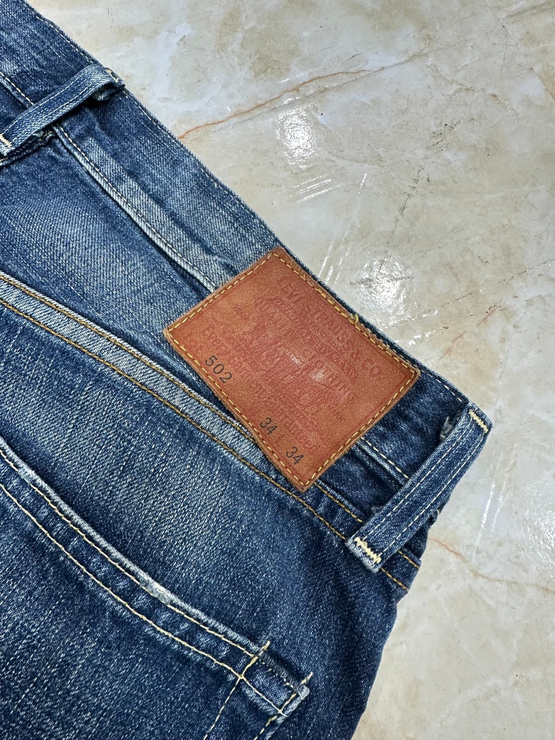 재팬 빈티지 리바이스 데님팬츠 502 상품이미지8