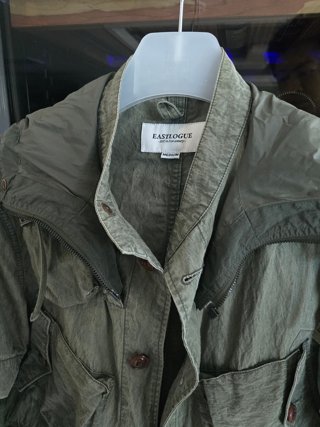 이스트로그 c-1 자켓 M 사이즈입니다. 상품이미지5
