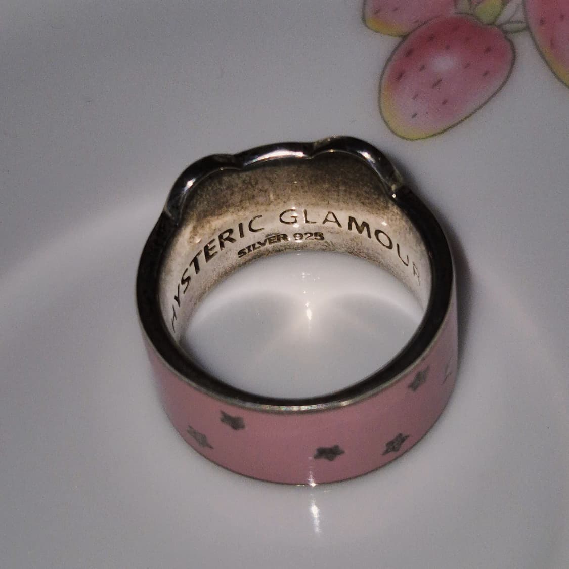 00s 히스테릭글래머 핑크 퍽베어 실버925 링 상품이미지7