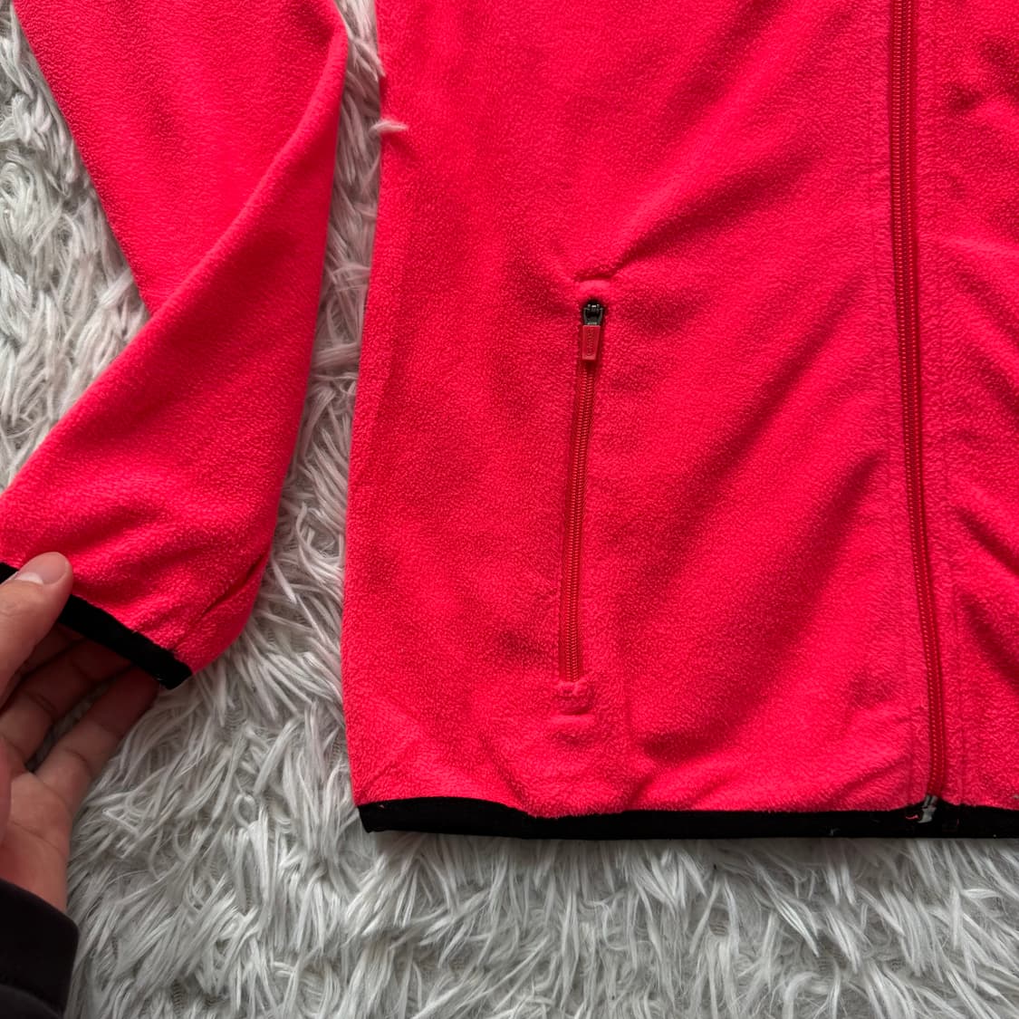 CALVIN KLEIN 일본빈티지 후리스 집업 캘빈클라인 플리스 S 37 상품이미지6