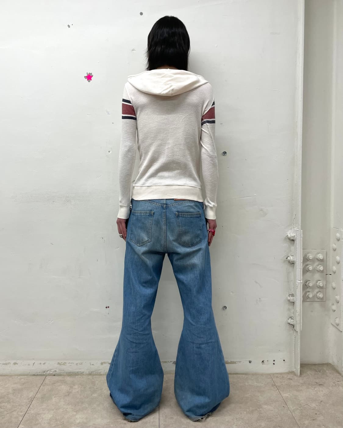 85 Retro Waffle Hoodie Long Sleeve 상품이미지4