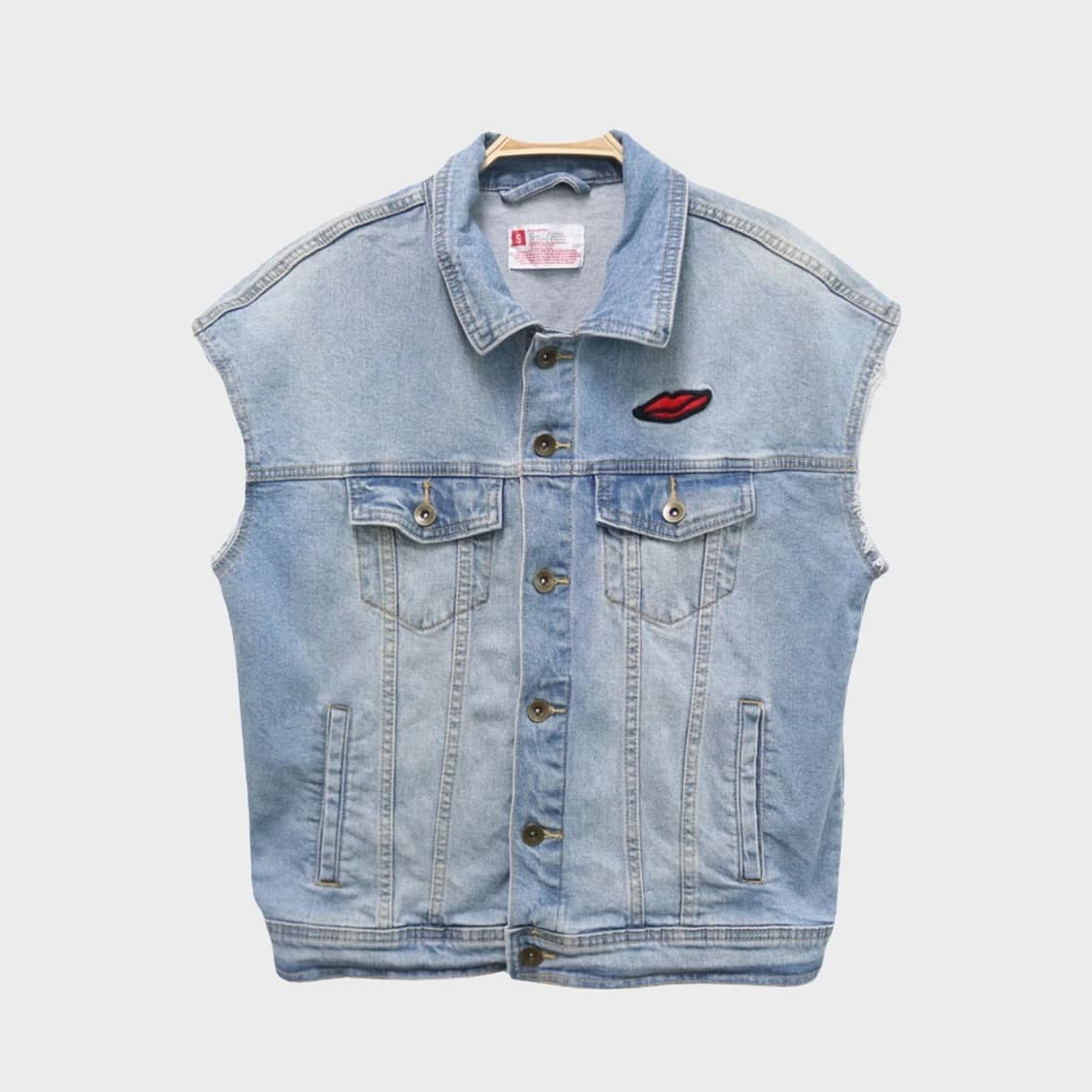 커스텀 데님 베스트 62811 상품이미지2