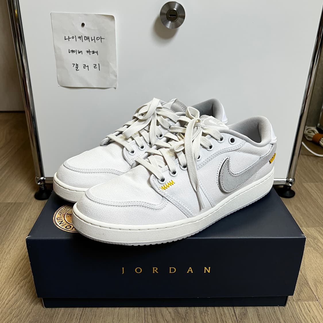 [275] 조던 1 × 유니온 KO 로우 화이트 상품이미지4