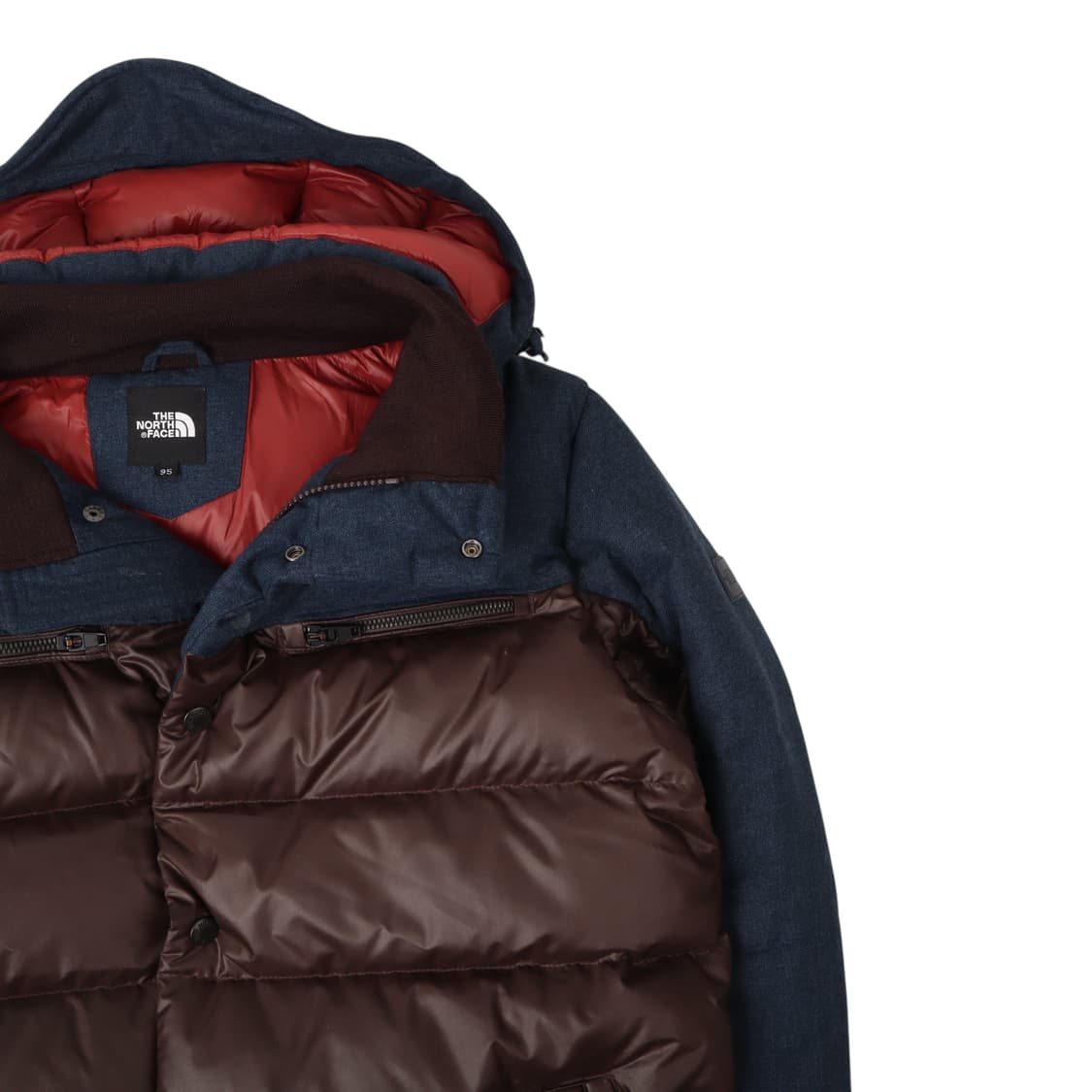 노스페이스 코스믹 브라운 구스 다운자켓 패딩 상품이미지3