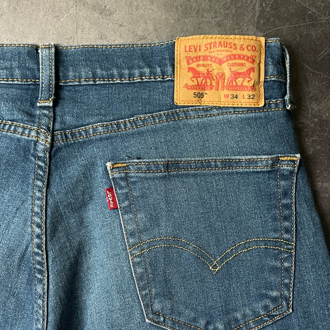 LEVI'S 리바이스505 빈티지 스트레이트핏 데님팬츠 상품이미지8