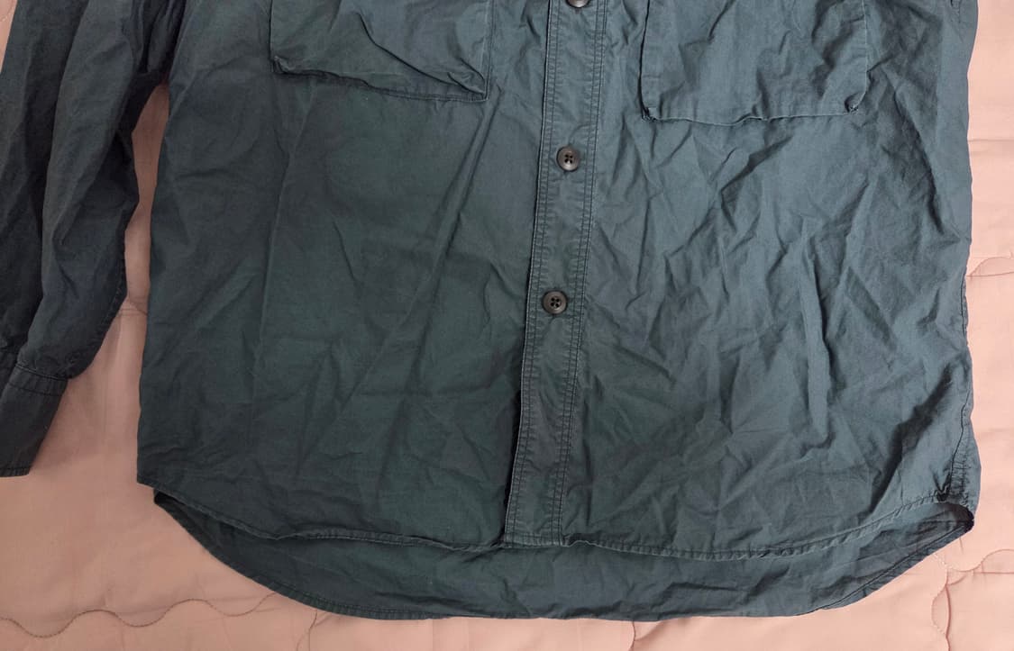 유니클로 U 젠더리스 유틸리티 오버사이즈 셔츠 S 상품이미지6