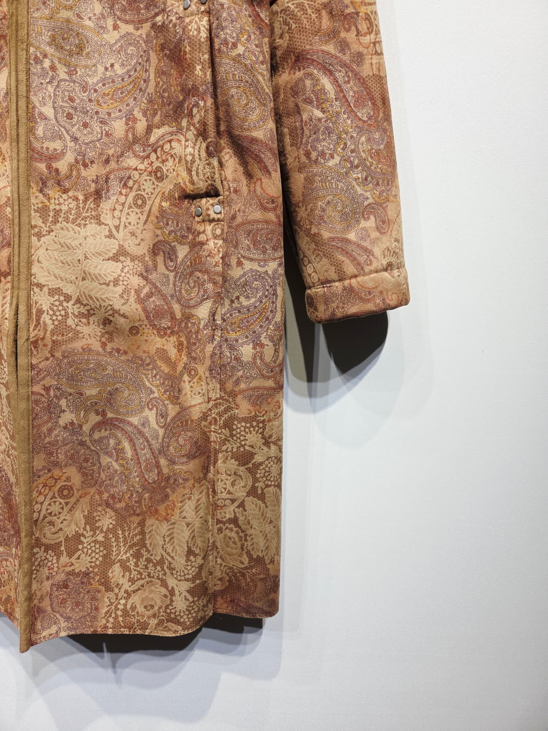 랄프로렌 1967 페이즐리 쉐르파 롱 무스탕 상품이미지5