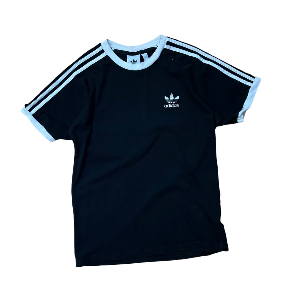 아디다스 반팔티 (삼선 화이트) 상품이미지1