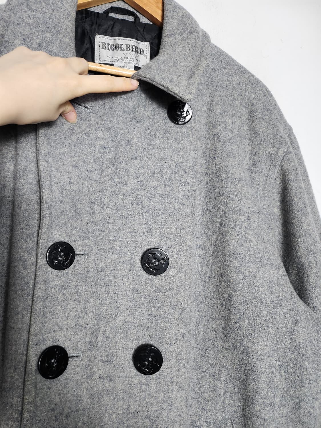 BICOL BIRD 더블 피코트 상품이미지2