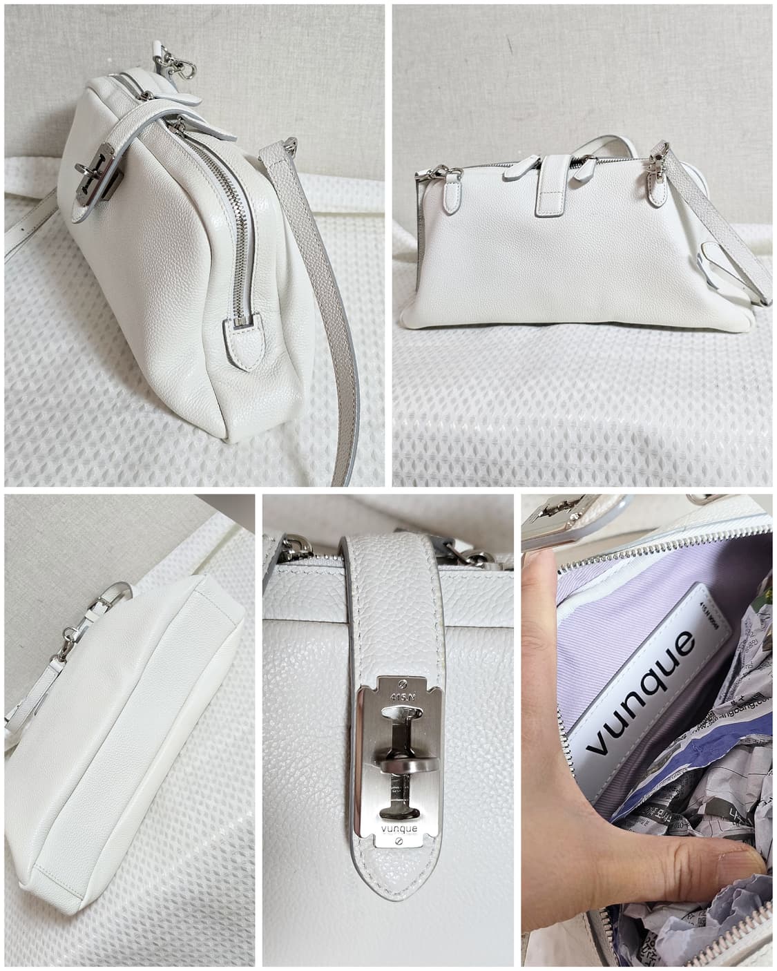 분크 화이트  미니크로스 상품이미지2