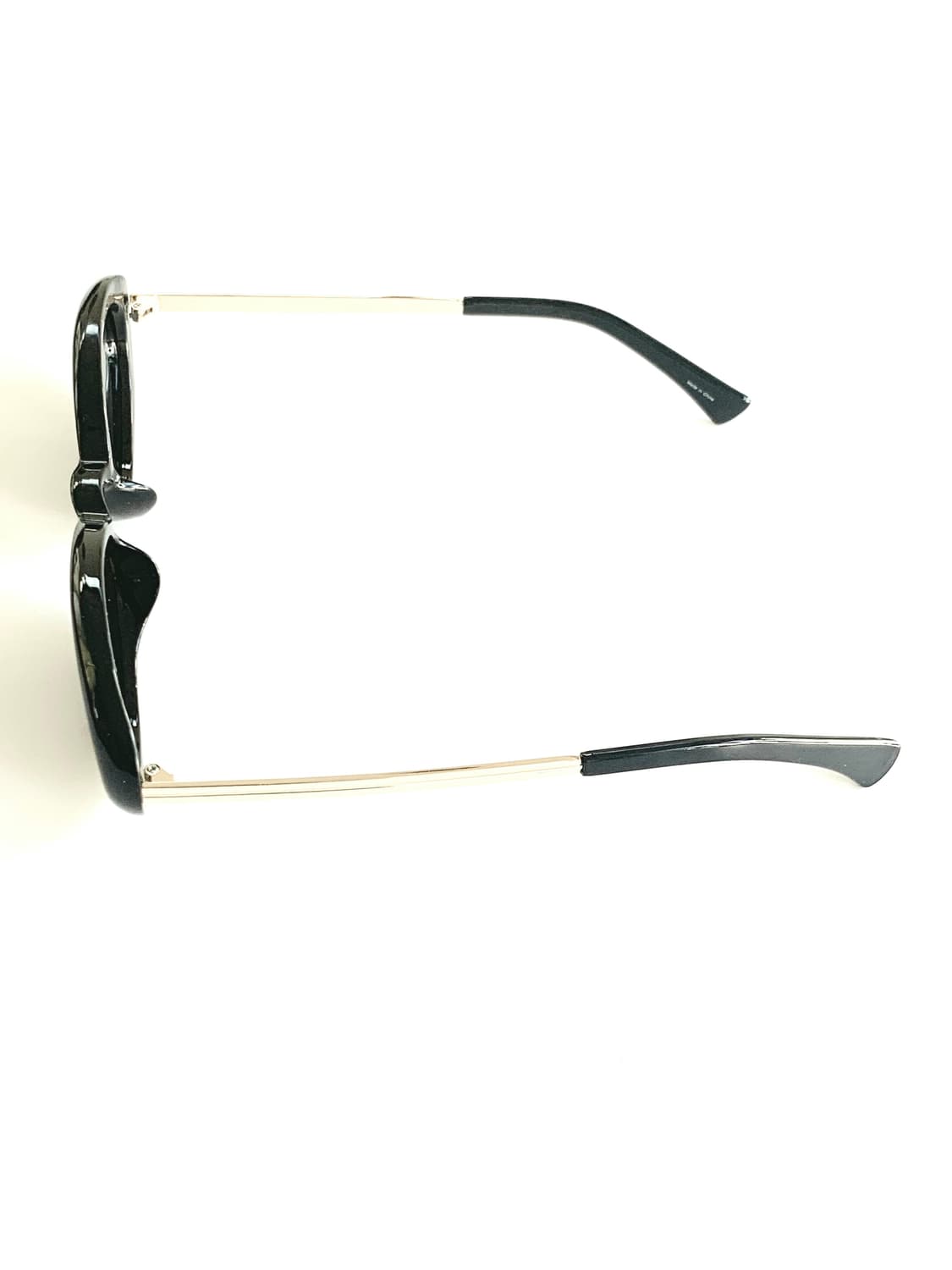 레트로 긱시크 오벌 블랙Y2K 선글라스 상품이미지3