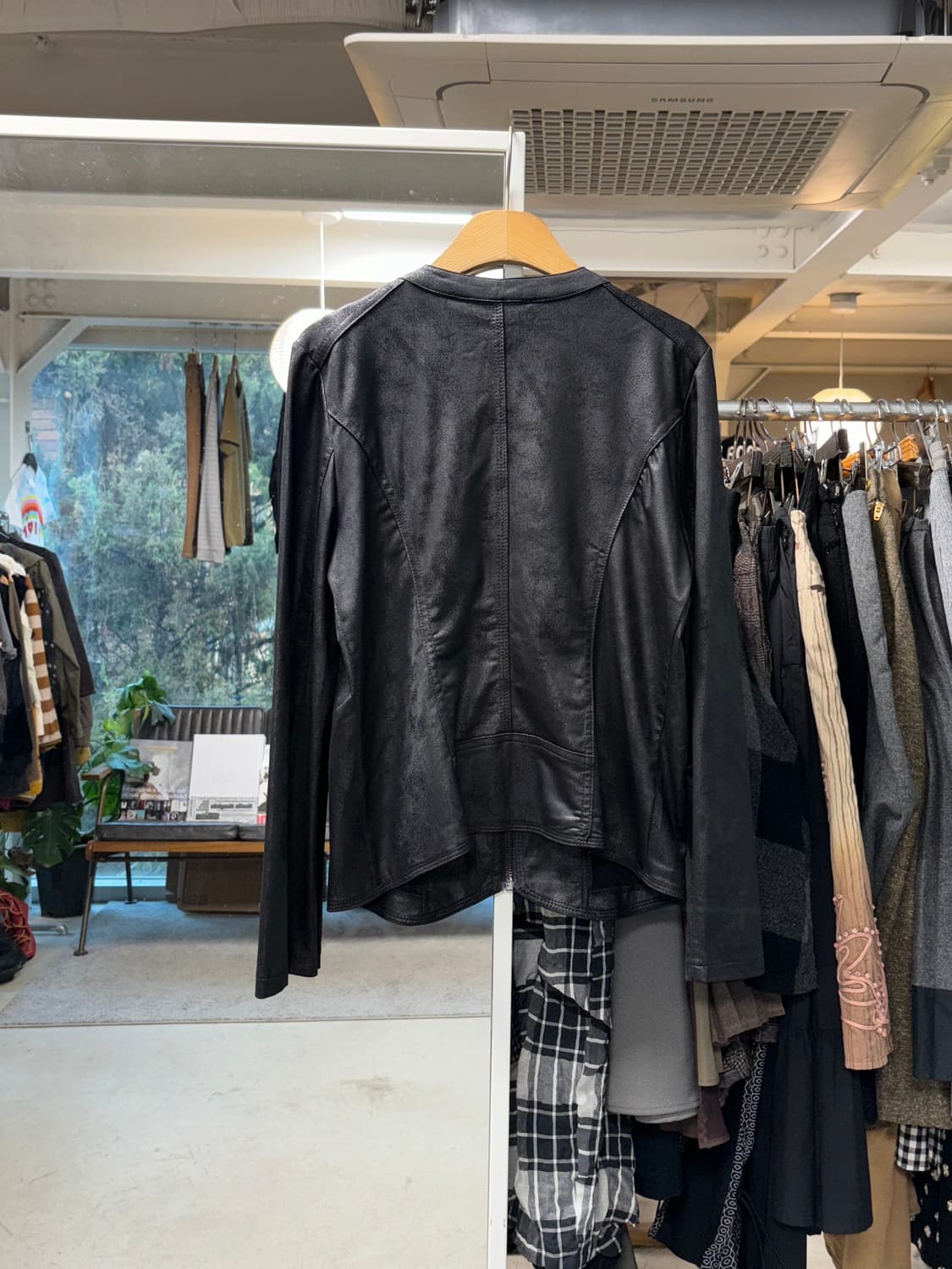 빈티지 폴리 카페레이서 자켓 상품이미지2