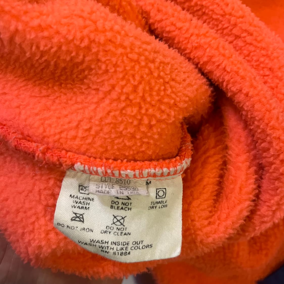 80s 빈티지 미제 파타고니아 신칠라 스냅티 플리스 스웨트셔츠 상품이미지5