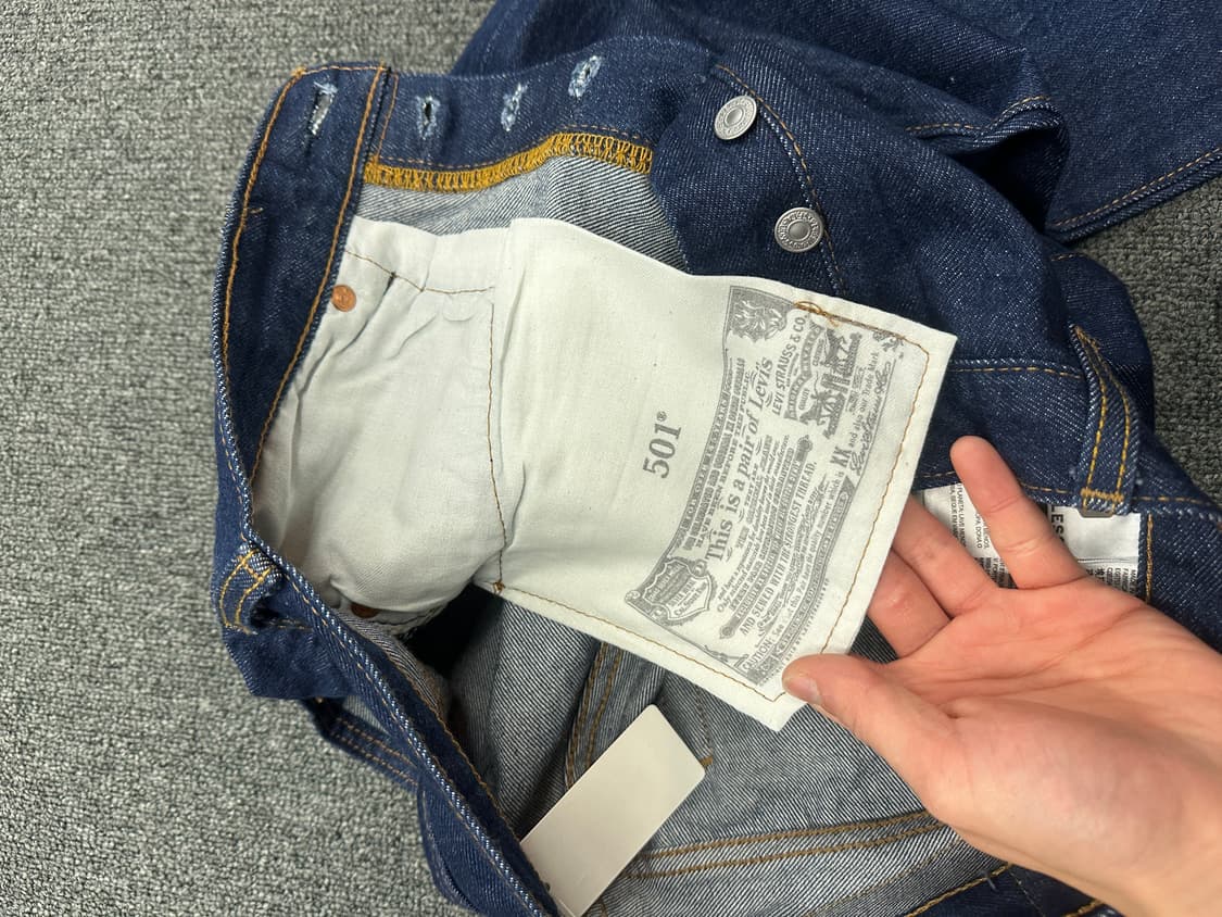 31/32) 리바이스 501 진청 데님팬츠 상품이미지6